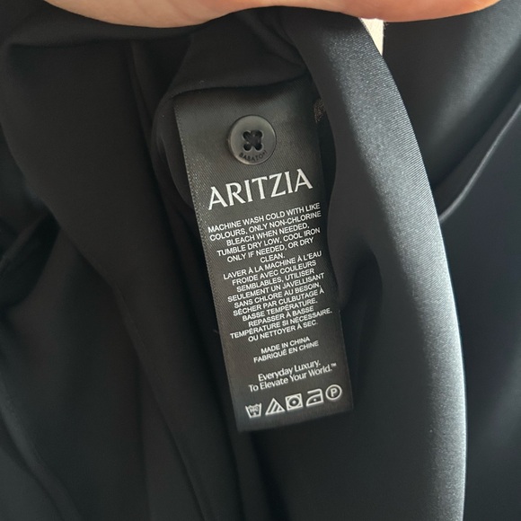 Aritzia Audience Satin Mini Halter Dress Size8 - Picture 5 of 6